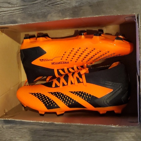 HOST PICK ADIDAS PREDATOR ACCURACY.2 FG SOCCER CLEATS (TEAM SOLAR ORANGE/BLACK) main image 6